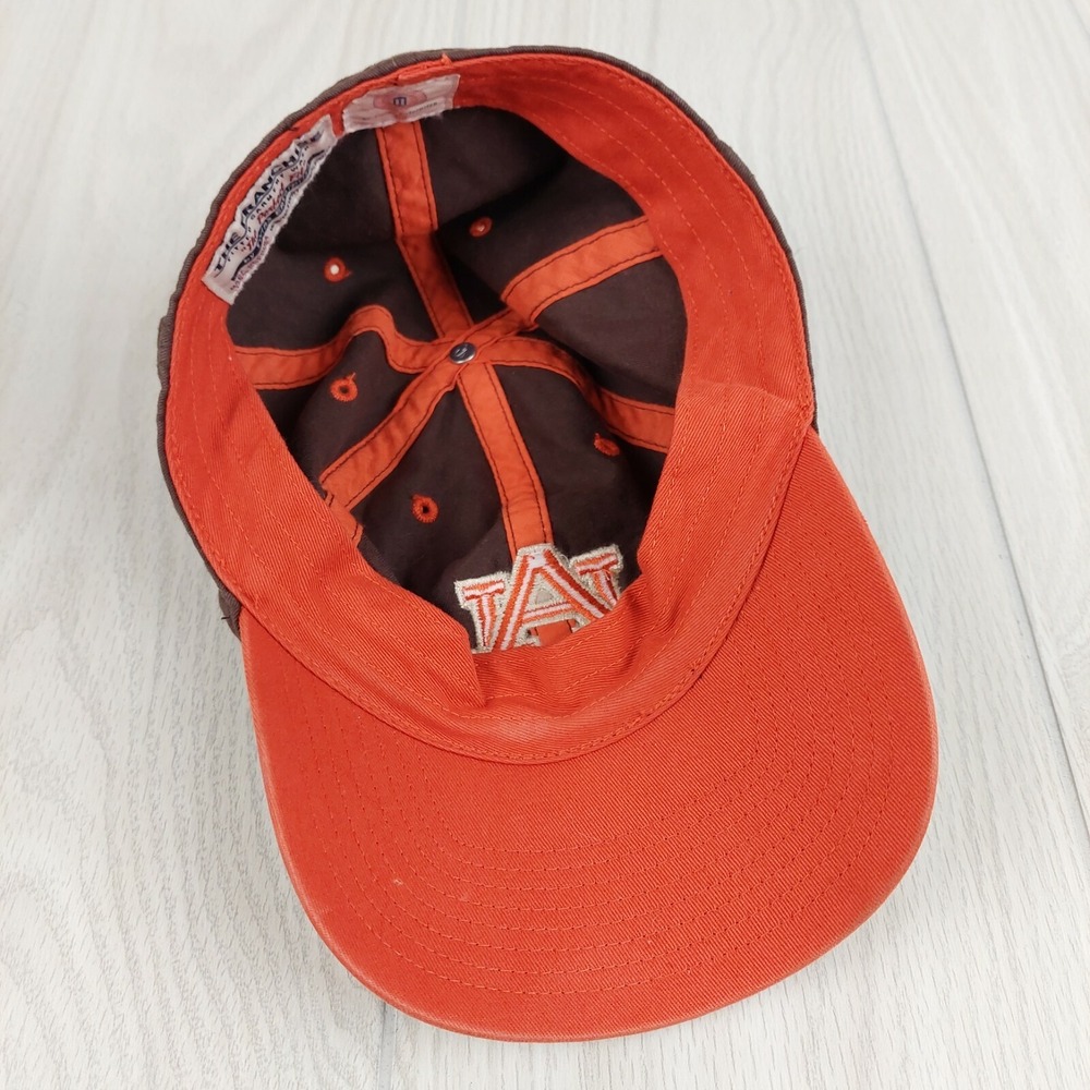 Twins Enterprise Auburn Tigers Hat Mens Medium Brown Orange Fitted The Franchise - Picture 6 of 7